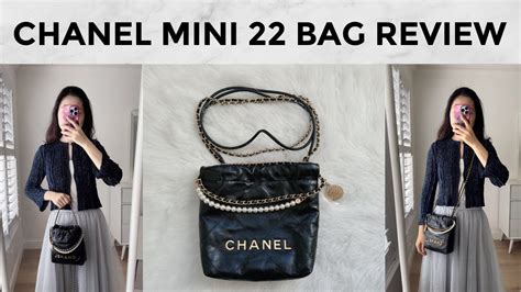 chanel 22 small size in cm|More.